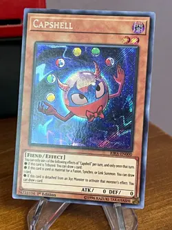 Capshell - RIRA-EN000 - 1st Edition - Secret Rare - NM - Yugioh - Image 1