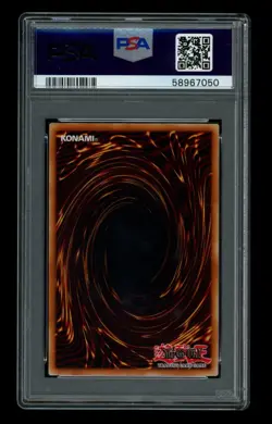 Yugioh Graceful Dice EDS-002 Unlimited Secret Rare PSA 9 - Image 2