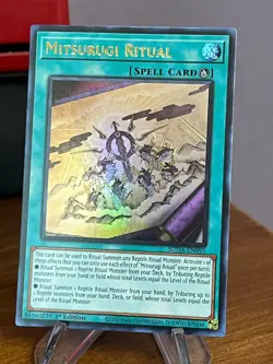 Mitsurugi Ritual - SUDA-EN095 - 1st Edition - Ultra Rare - Nm - Yugioh - Image 1