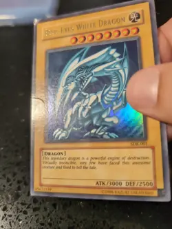 Yugioh! HP Blue-Eyes White Dragon - SDK-001 - Ultra Rare - Unlimited Edition Hea - Image 3