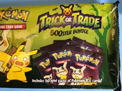 2 Pokemon Trading Card Game 2023 Halloween Trick or Trade BOOster Bundle 50 Mini - Image 3