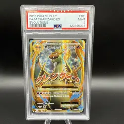 M Charizard Ex 101/108 (Full Art) Xy Evolutions PSA 9 Graded Pokemon Card - Image 1