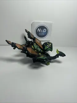 Bakugan - Darkus Dharak /w Airkor Combat Set - Gundalian Invaders W/Card RARE - Image 3