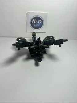 Bakugan - Darkus Dharak /w Airkor Combat Set - Gundalian Invaders W/Card RARE - Image 4