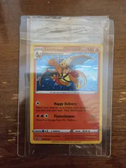 Special Delivery Charizard Pokemon Center Promo Card Sealed SWSH075 - Image 1
