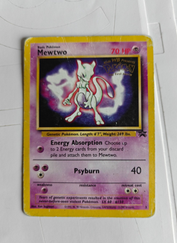 Pokemon Mewtwo (Movie Promo) 03 WB Presents Movie Promo Regular Card - Image 1