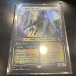 MTG Brazen Borrower English Foil Magic Card Modern Legacy Play - Image 1
