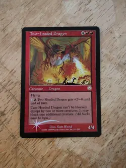 Two-Headed Dragon Foil Card English - Image 1