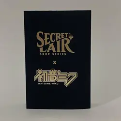 Hatsune Miku MTG Secret Lair English Foil Card - Image 1