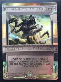 Lord Of Extinction Foil Masterpiece MTG Magic The Gathering Card - Image 1