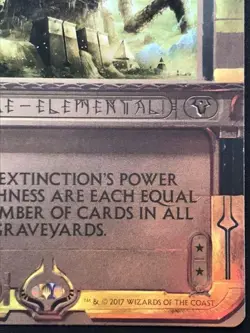 Lord Of Extinction Foil Masterpiece MTG Magic The Gathering Card - Image 4