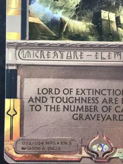 Lord Of Extinction Foil Masterpiece MTG Magic The Gathering Card - Image 5