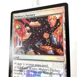 Mtg Mishra Arsenal Foil Judge Reward Card English Edition Autumn - Image 4