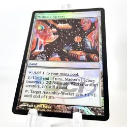 Mtg Mishra Arsenal Foil Judge Reward Card English Edition Autumn - Image 5