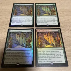 Collected Company Foil Card Set of 4 Play Use - Image 1