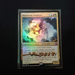 Maelstrom Wanderer Foil Signed MTG Card Used Magic the Gathering - Image 1