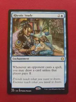 Rhystic Study Jumpstart MtG #169 - Image 1