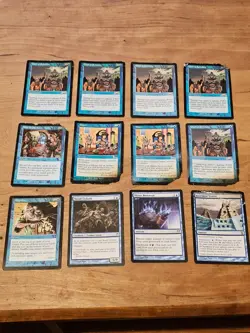 MTG Blue Cards Bundle Fact or Fiction Tinker x2 Magic the Gathering - Image 1