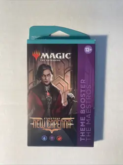 MTG MAGIC STREETS OF NEW CAPENNA THEME BOOSTER: THE MAESTROS Factory Sealed - Image 1