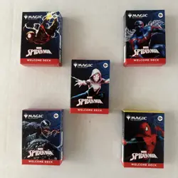 SDCC Comic-Con 2025 Magic The Gathering MTG x Spider-Man Welcome Deck Set - Image 4