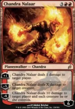 1x Chandra Nalaar NM, English MTG Lorwyn - Image 1