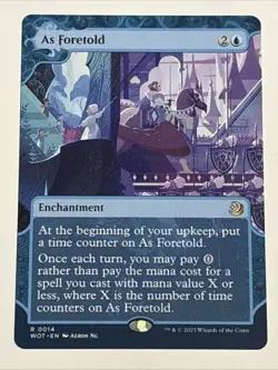 MTG Wilds of Eldraine: Enchanting Tales As Foretold 0014 NM Rare - Image 1
