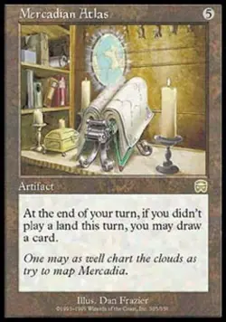 Mercadian Atlas - Light Play MTG Mercadian Masques - Image 1