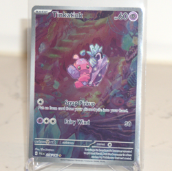 POKEMON TCG | Tinkatink 216/193 Sv02: Paldea Evolved Holo - Image 1