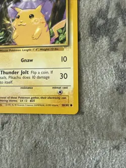 PIKACHU 58/102 E3 STAMPED PROMO POKEMON ENGLISH WOTC ERA PROMO 1999 - Image 5