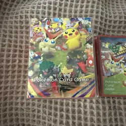 Tohoku Limited Edition Deck Case Sleeve Set Pokemon Center Exclusive Sealed - Image 3