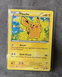 Pikachu 005/012 McDonald's 2014 Holo Pokemon TCG Lightly Played - Image 1