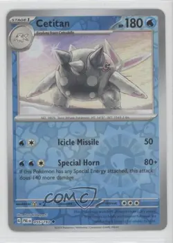 Cetitan Reverse Foil Pokemon SV02: Paldea Evolved #055 - Image 1