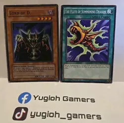 YUGIOH LORD OF D. SUPER HEAVY PLAYED THE FLUTE OF SUMMONING DRAGON COMMON - Image 1