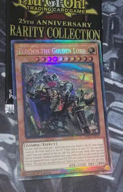 Eldlich the Golden Lord Alt Art RA01-EN019 Collector's Rare Yugioh 1st Ed NM - Image 1