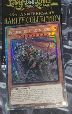 Eldlich the Golden Lord Alt Art RA01-EN019 Collector's Rare Yugioh 1st Ed NM - Image 2