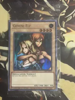 Yugioh: Gemini Elf - LART-EN019 - Ultra Rare *Promo* - Limited Edition - Sealed - Image 1