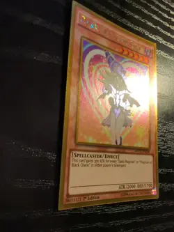 Yugioh Dark Magician Girl MVP1-ENG56 Gold Rare 1st Ed NM- - Image 2