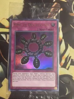 Yugioh: Ring Of Destruction - LART-EN007 Ultra Rare *Promo* *Sealed* Limited Ed - Image 1