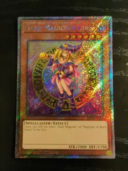 Yugioh! Dark Magician Girl (B) - RA03-EN123 - Platinum Secret Rare - 1st Edition - Image 1