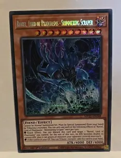 YUGIOH RAVIEL LORD OF PHANTASMS SHIMMERING SCRAPER MP21 1ST EDITION LIGHT PLAYED - Image 3