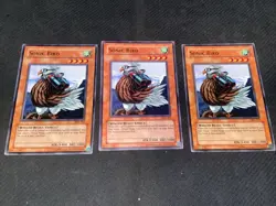 Yugioh Sonic Bird MRL-093 NM Unlimited Edition Common X3 - Image 1