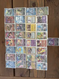 Pokemon Card Lot of 33 TCG Cards (including V s, Vmax S, And More - Image 1