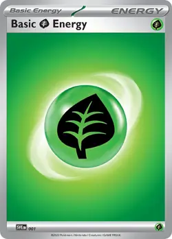 Basic Green Leaf Energy Cosmic SVE en 001 NM-Mint Pokemon Card TCG - Image 1