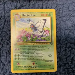 Pokemon Card - Butterfree Jungle 33/64 1st Edition - Image 1