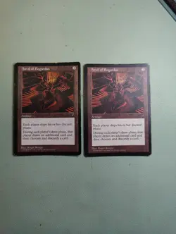 Anvil of Bogardan Artifact 2X MTG Magic the Gathering Visions Card Reserved List - Image 1