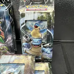 Lot of 4 plus bonus V battle deck Blastoise THEME DECK TCG POKEMON CARD DECK 820650808395 - Image 2