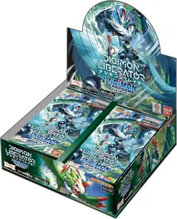 BANDAI Digimon Card Game Extra Booster Digimon Liberator EX-07 BOX 24 Pack - Image 1