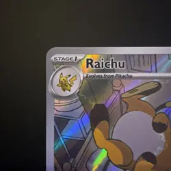Pokemon TCG Raichu Holo Card Scarlet & Violet Paldea Evolved 211/193 - Image 4
