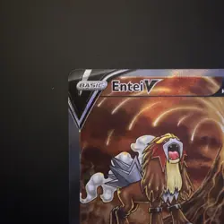 Entei V GG36/GG70 Crown Zenith Galarian Gallery Rare Pokemon Card - Image 4