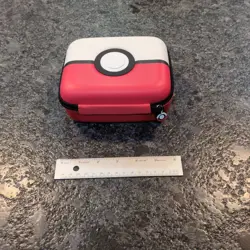 Pokemon Card Trading Storage Box Carry Case - 6 * 5 * 2.7" Pokeball - Image 4